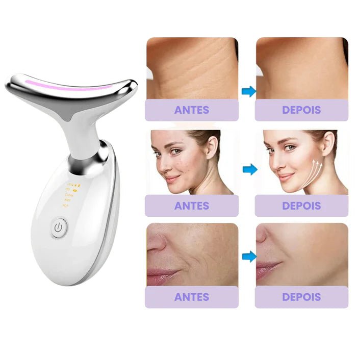 Massageador Facial Rejuvenescedor - Saintys Luxury