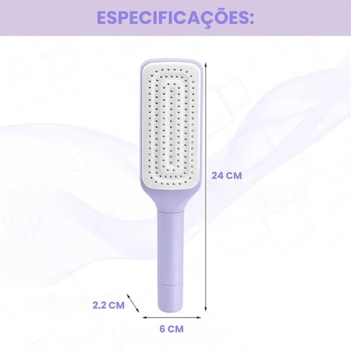 Escova Autolimpante Inteligente - Saintys Luxury
